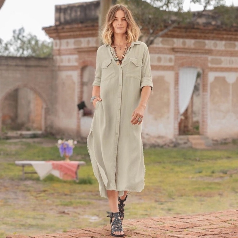 NWT XL Cloth & Stone Maxi Dress / Tunic
